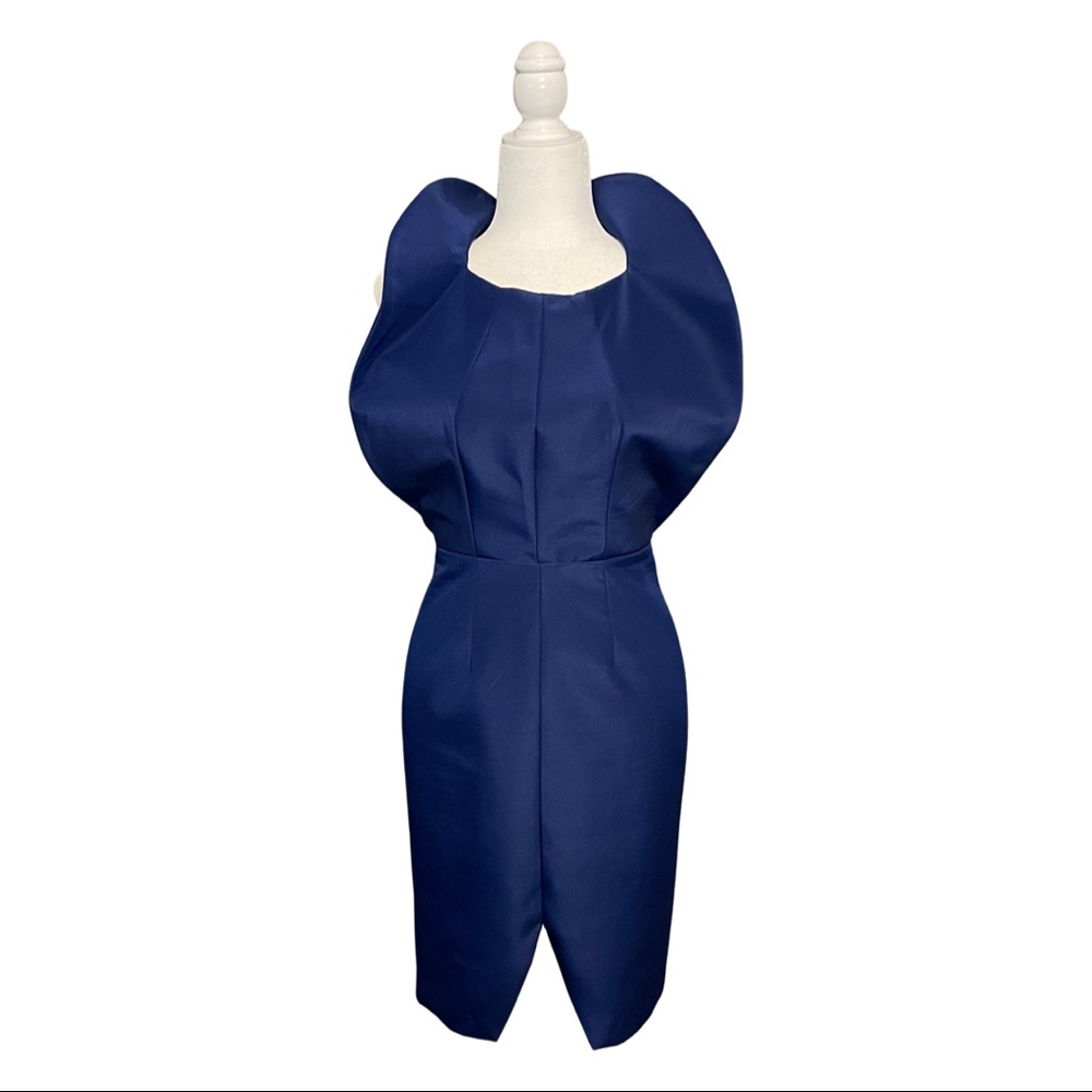 Finders Keepers Blue Cocktail Mini Dress